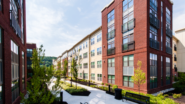 exterior of buildings